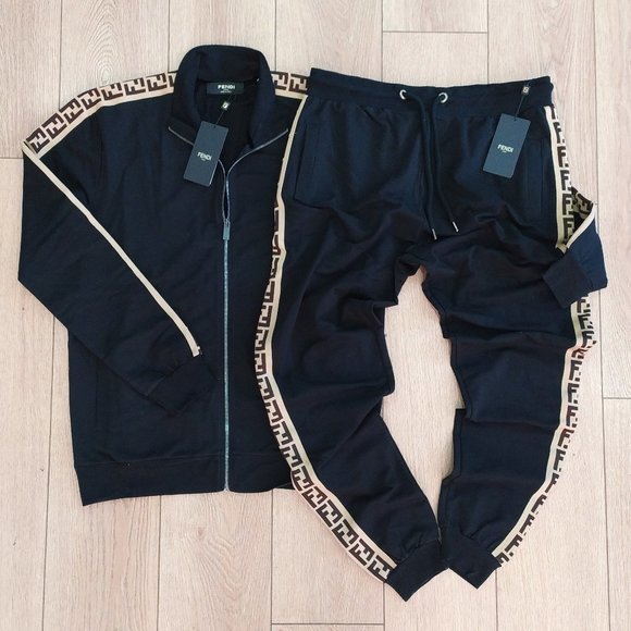 fendi black tracksuit